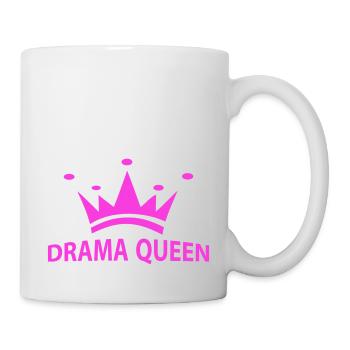 Drama_Queen - Tasse - Weiß - Rechts