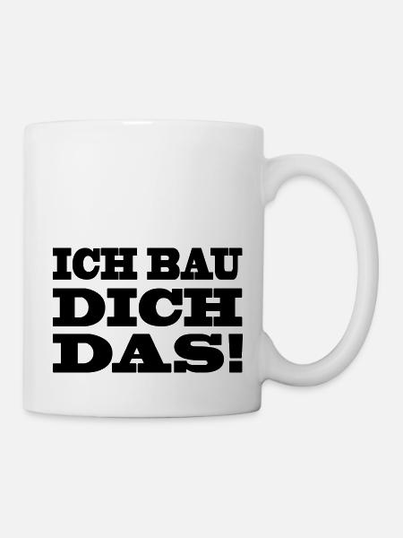 Bauarbeiter - Tasse - Weiß