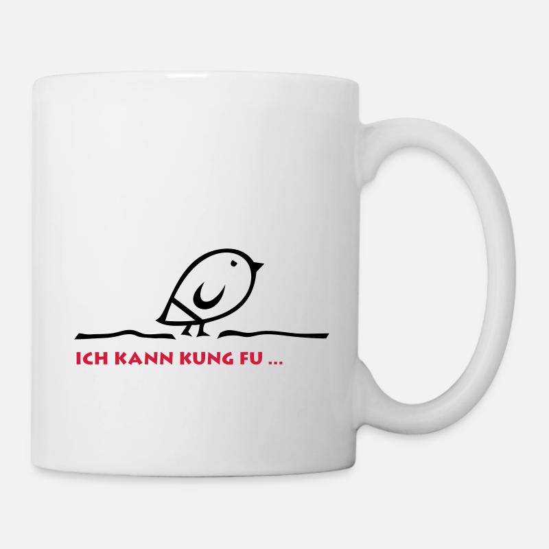 Tweetlercools - Ich kann KUNG FU - Tasse - Weiß