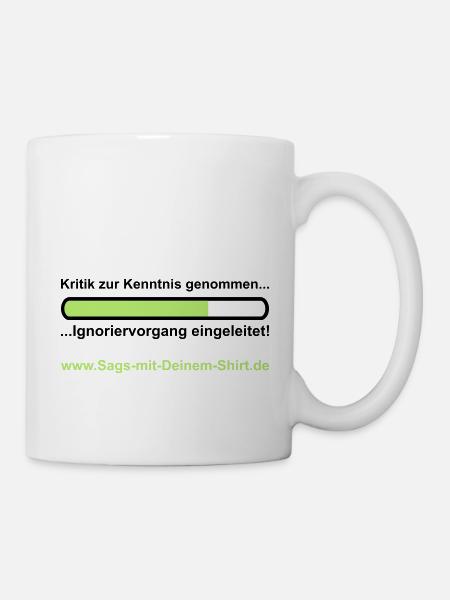 Ignoriervorgang - Promotion - Mug blanc - blanc