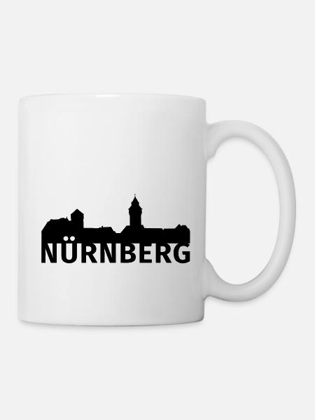 Nürnberg - Tasse - Weiß