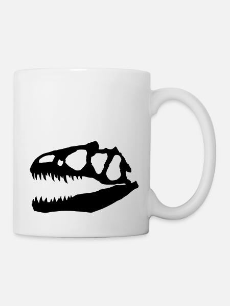 Allosaurus - Tasse - Weiß
