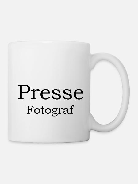 Presse - Tasse - Weiß