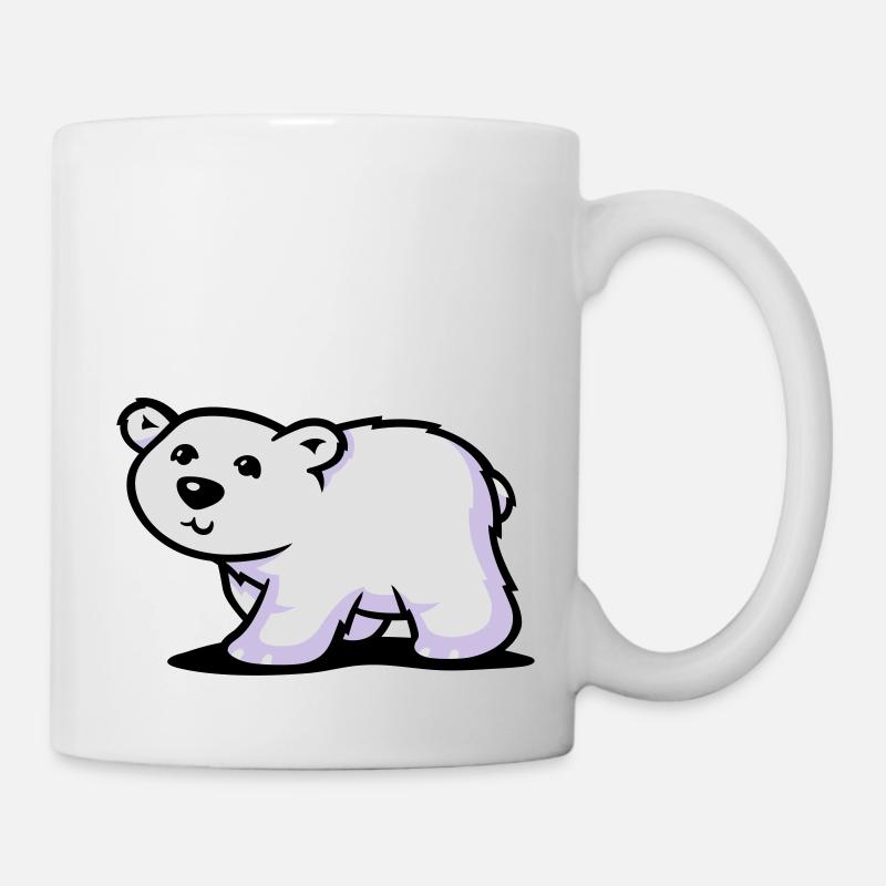 Eisbär - Tasse - Weiß