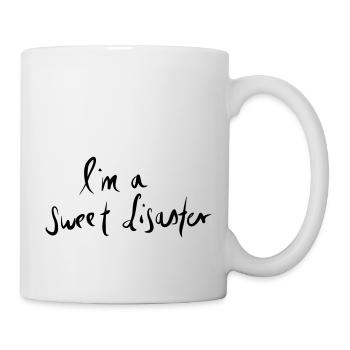 iam a sweet disaster - Tasse - Weiß - Rechts