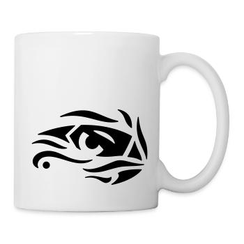 Œil-Aigle - Eagle-Eye - Mug blanc - blanc - Droite