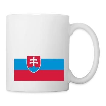 slovakia flag - Tasse - Weiß - Rechts