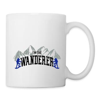 Wanderer - Tasse - Weiß - Rechts