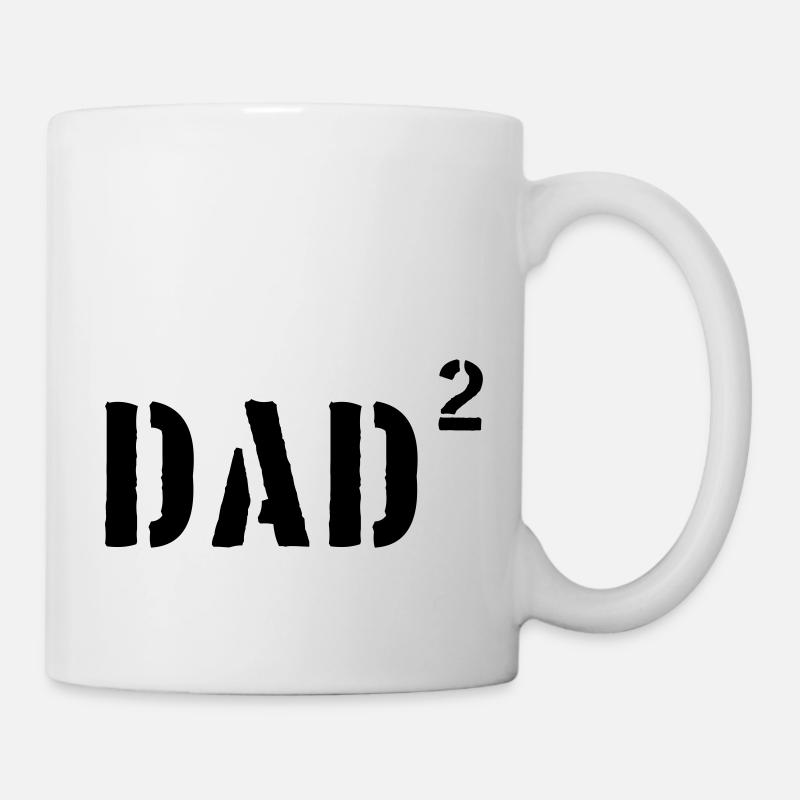 DAD -2 - Tasse - Weiß