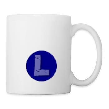 L-T-Shirt - Tasse - Weiß - Rechts