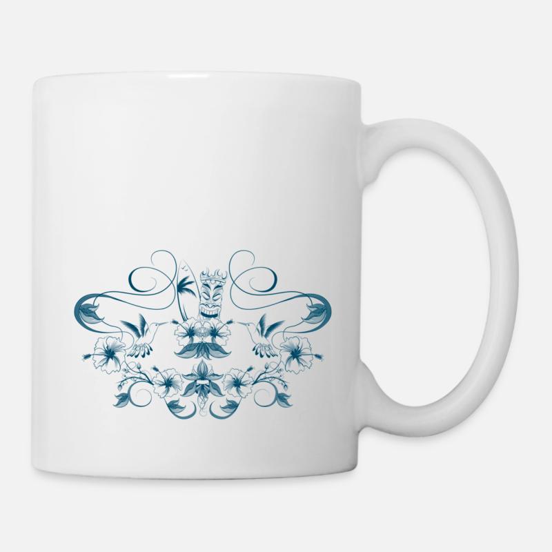 tiki 'n' surf - Mug - white