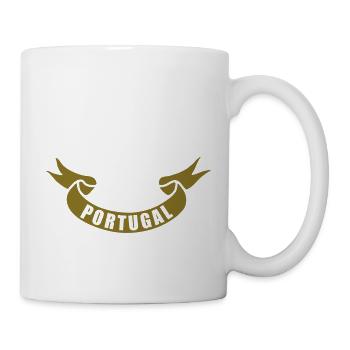 real_tape_portugal - Mug blanc - blanc - Droite