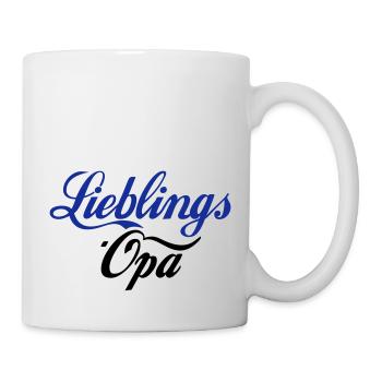 Lieblings Opa - Tasse - Weiß - Rechts