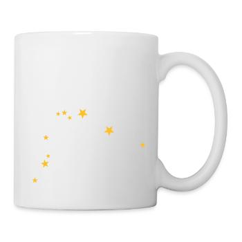Aquarius star sign - Mug - white - Right