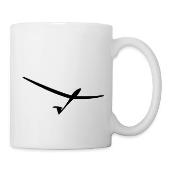 segelflugzeug schnell - Tasse - Weiß - Rechts