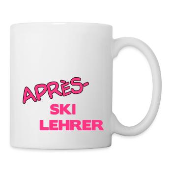 Après Skilehrer - Tasse - Weiß - Rechts