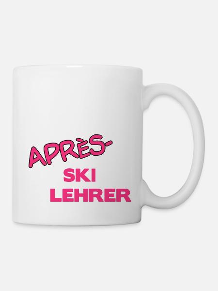 Après Skilehrer - Tasse - Weiß