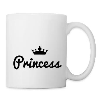 Princess Crown - Tasse - Weiß - Rechts
