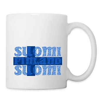 Finland Finland flag - Mug - white - Right
