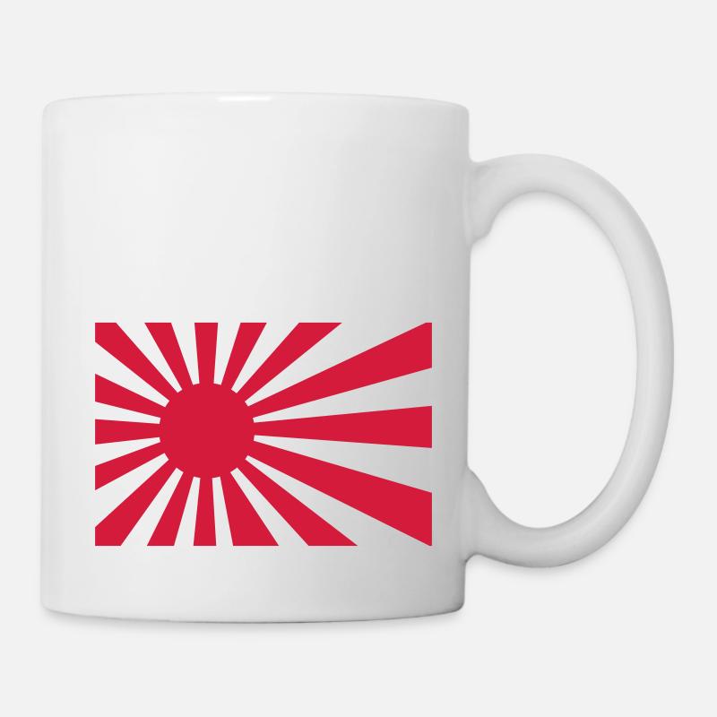Japan Flag - Tasse - Weiß