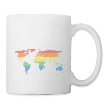 Pride World - Tasse - Weiß - Rechts