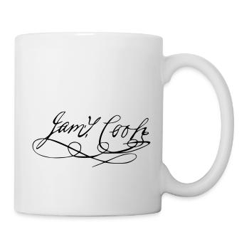 James Cook Autograph - Mug - white - Right