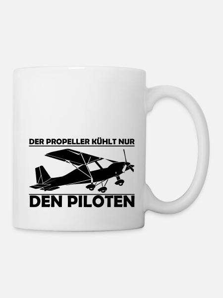C42 Ultraleichtflugzeug Geschenk - Tasse - Weiß