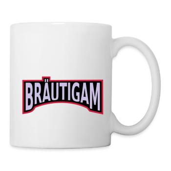 Junggesellenabschied Bräutigam - Tasse - Weiß - Rechts