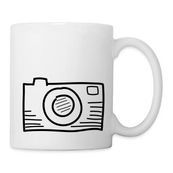 Kamera - Tasse - Weiß - Rechts