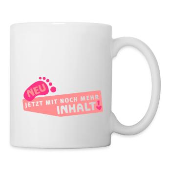 Pregnant - More Content - Mug - white - Right