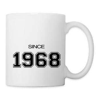 cadeau d'anniversaire 1968 - Mug blanc - blanc - Droite