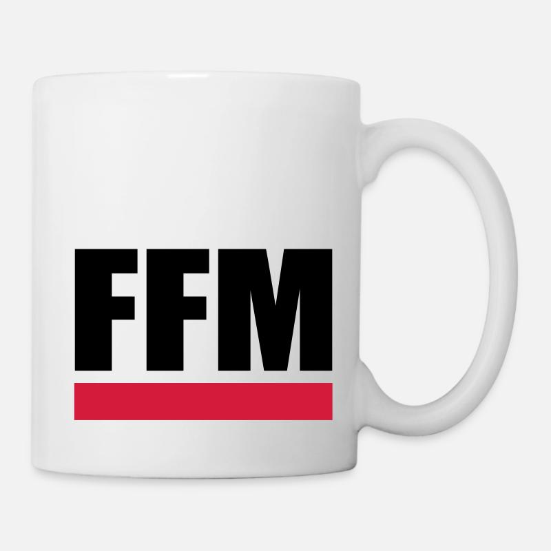 FFM - Frankfurt am Main - Tasse - Weiß