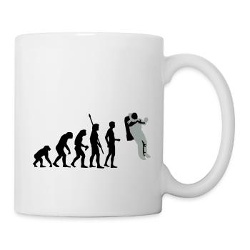 evolution_astronaut_2c - Tasse - Weiß - Rechts
