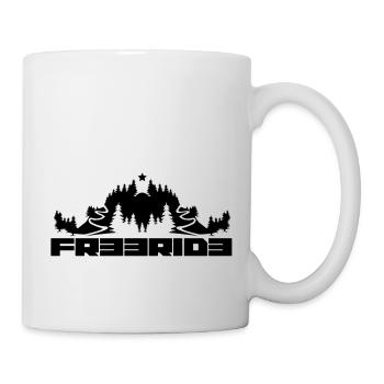 MTB Freeride - Mug - white - Right