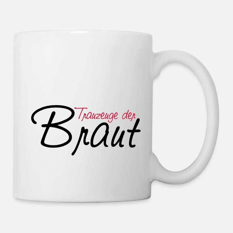 trauzeuge_der_braut - Mug - white