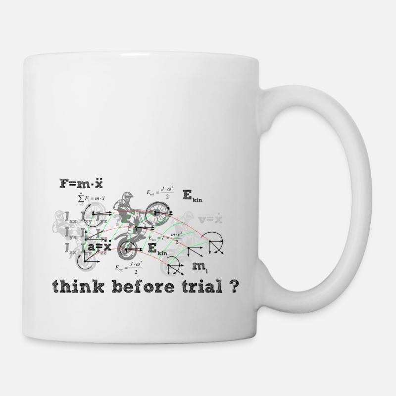 Think before Trial? - Tasse - Weiß