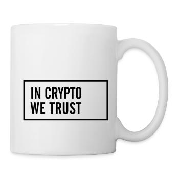 IN CRYPTO WE TRUST - Tasse - Weiß - Rechts