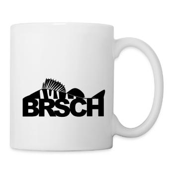 BRSCH - für Barschangler - Tasse - Weiß - Rechts
