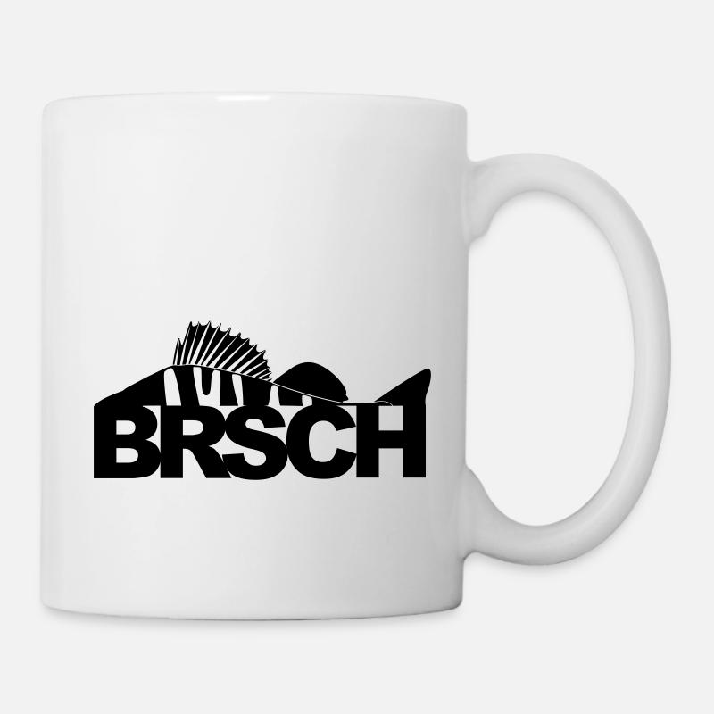 BRSCH - für Barschangler - Tasse - Weiß