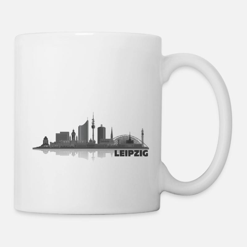 Leipzig05 - Tasse - Weiß