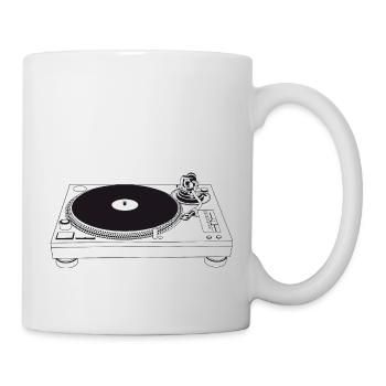 turntable - Tasse - Weiß - Rechts