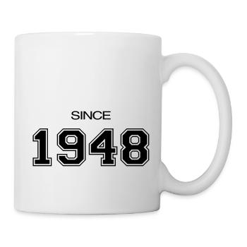 cadeau d'anniversaire 1948 - Mug blanc - blanc - Droite