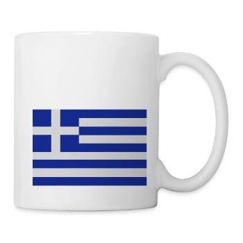 flag_greek - Tasse - Weiß - Rechts