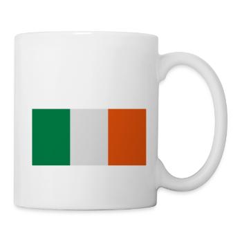 flag_ireland - Tasse - Weiß - Rechts
