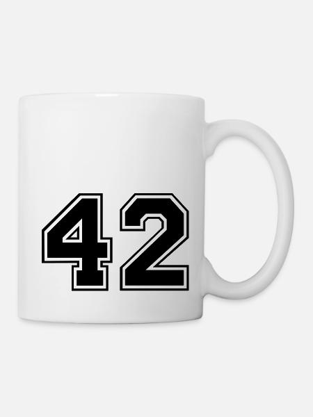 42 - Mug blanc - blanc