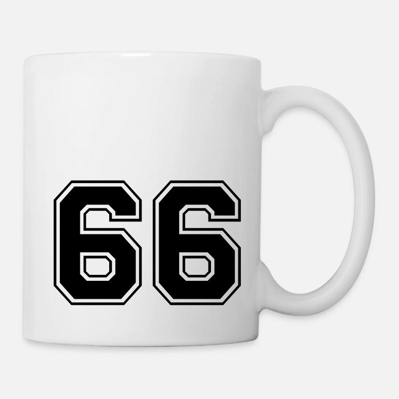 66 - Mug blanc - blanc