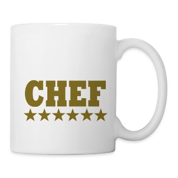 chef - Mug blanc - blanc - Droite