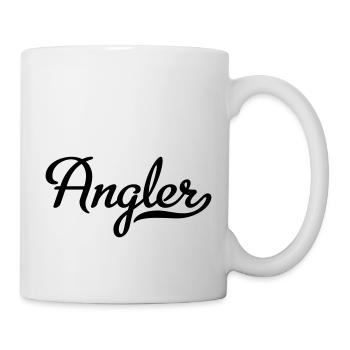 Angler - Tasse - Weiß - Rechts