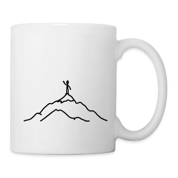 climber - Tasse - Weiß - Rechts