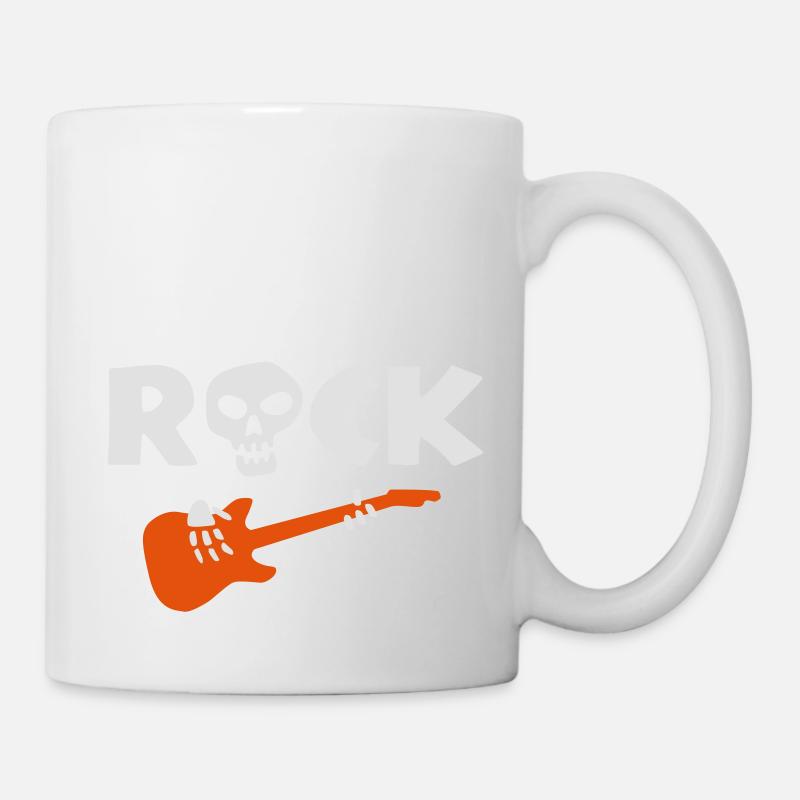 rock_skeleton_2c - Mug blanc - blanc